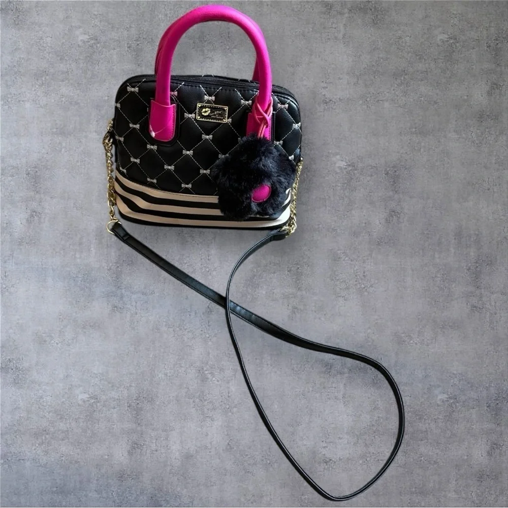 Betsey Johnson Luv Satchel Handbag  - NWOT